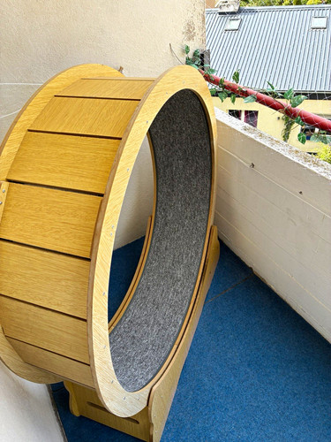 Katzenlaufrad aus holz guter - katzenlaufrad,